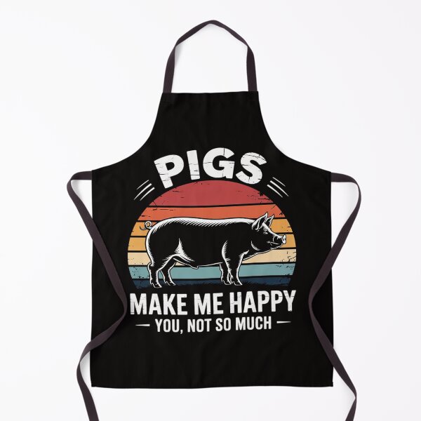 Item preview, Pigs Make Me Happy You Not So Much Pig Lover Farming Farmer designed and sold by BotboutiquePre.
