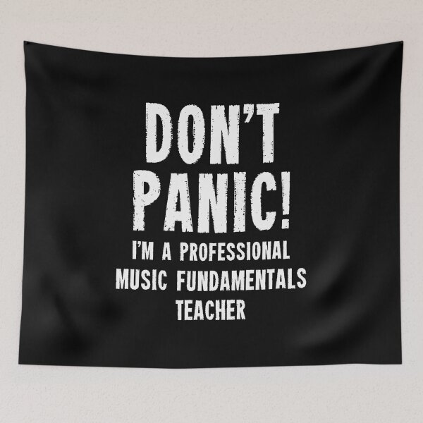 Item preview, Music Fundamentals Teacher designed and sold by DoraBlanche.