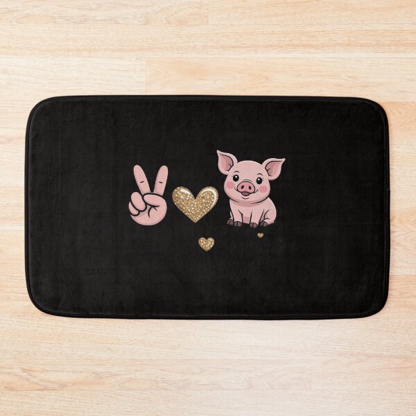 Item preview, Peace Love Cute Show Pig Lover designed and sold by BotboutiquePre.