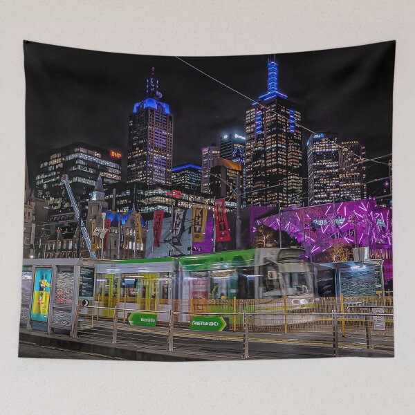 Item preview, A Classic Melbourne View - Melbourne, Victoria, Australia designed and sold by Steven Jodoin.