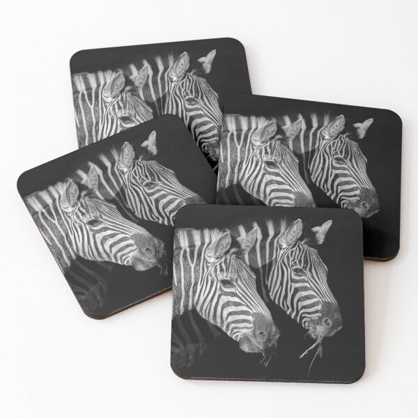 Item preview, Zebras in black and white designed and sold by iansmissenphoto.
