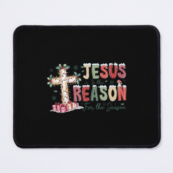 Item preview, Jesus Is The Reason For The Season Religious Christmas Cross designed and sold by KarlaLeanne.
