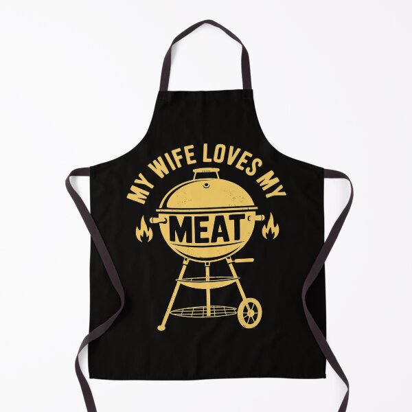Item preview, My Wife Loves My Meats Pun Grilling BBQ Lovers Foodies designed and sold by BotboutiquePre.