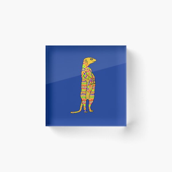 Item preview, Orange Meerkat - The Zany Zoo designed and sold by Brigitte Barabas.