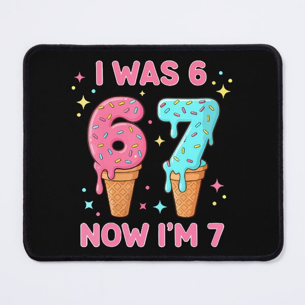 Item preview, 7 Year Old Birthday Shirt Was 6 Now I'M 7 67 Funny Boy Girl designed and sold by DoraBlanche.