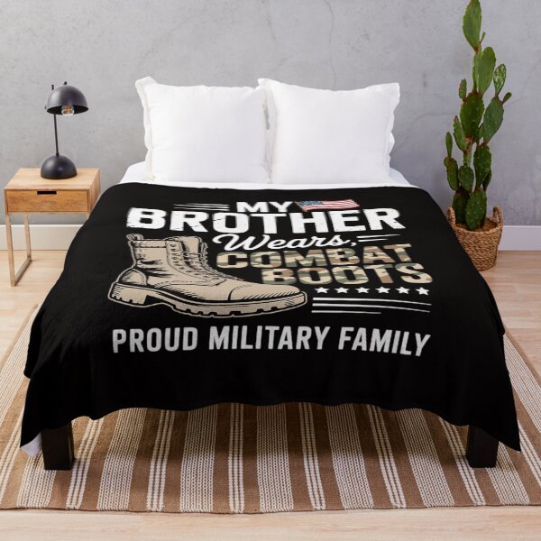 Item preview, My Brother Wears Combat Boots - Proud Military Sibling Gift designed and sold by BotboutiquePre.