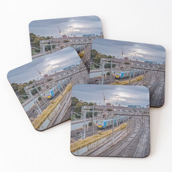 Item preview, Train Tracks to the Eastern Suburbs - Melbourne, Victoria, Australia designed and sold by Steven Jodoin.