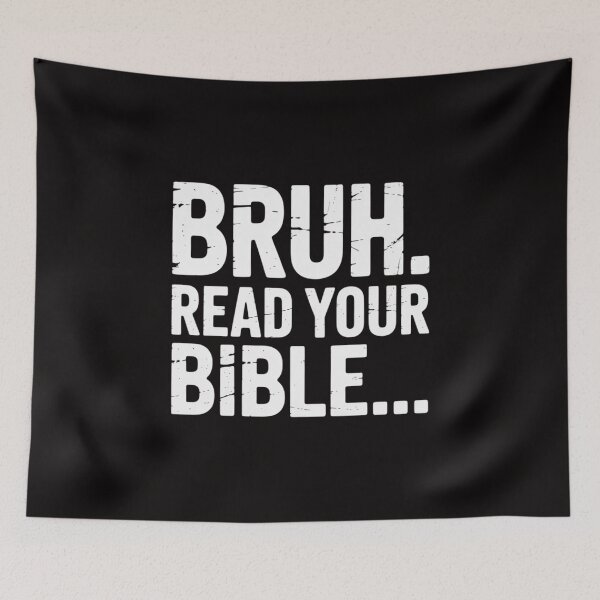 Item preview, Meme Bruh Read Your Bible Christian Religious Faith designed and sold by BotboutiquePre.