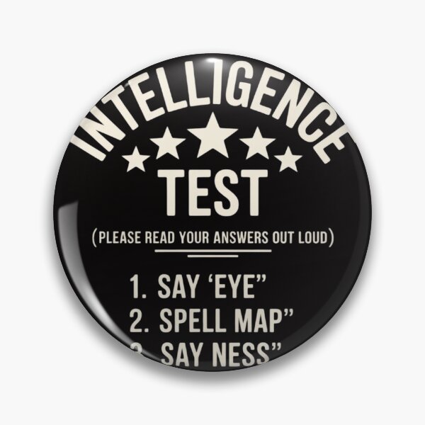 Item preview, Intelligence Test Adult Humor designed and sold by BotboutiquePre.