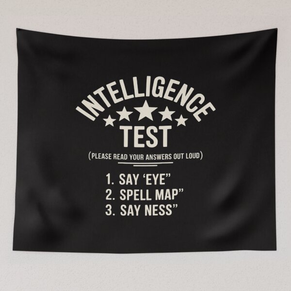 Item preview, Intelligence Test Adult Humor designed and sold by BotboutiquePre.