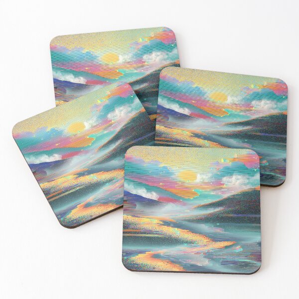 Item preview, Sunset vaporwave designed and sold by Newrealis.