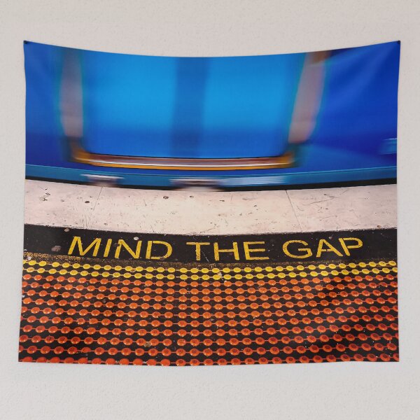 Item preview, Minding the Gap at Southern Cross Station - Melbourne, Victoria, Australia designed and sold by Steven Jodoin.