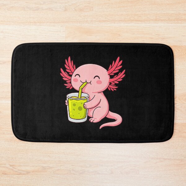 Item preview, Funny Axolotl Drinking Matcha Japanese Tea Cute Axolotl designed and sold by KarlaLeanne.
