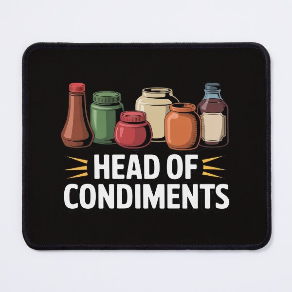 Item preview, Head Of Condiments Barbecue Grill BBQ Party Meat Cooking designed and sold by silladive.