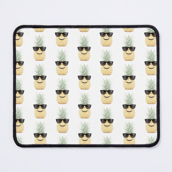Item preview, Cool Pineapple Character: 3D Fruit Wearing Sunglasses designed and sold by RudArtAI.