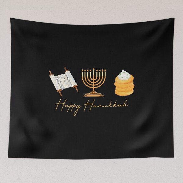 Item preview, Happy Hanukkah 2025 Festival Of Lights Jewish Menorah Kids designed and sold by ConnieDora.