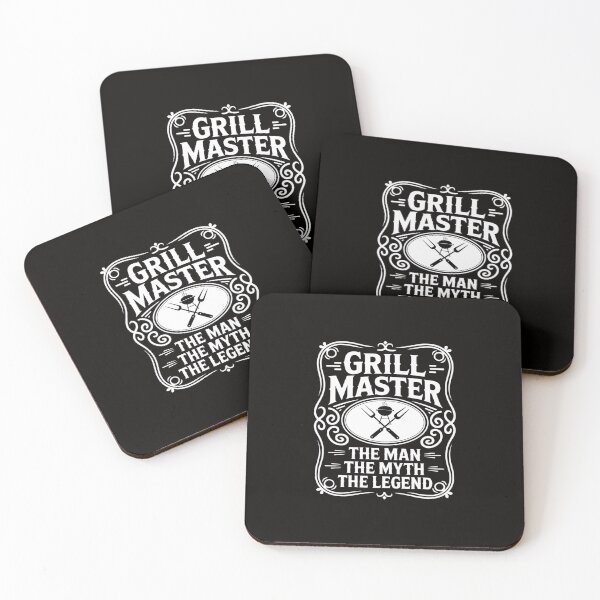 Item preview, Grill Master The Man The Myth Legend BBQ Smoker Gift designed and sold by silladive.