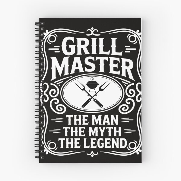 Item preview, Grill Master The Man The Myth Legend BBQ Smoker Gift designed and sold by silladive.