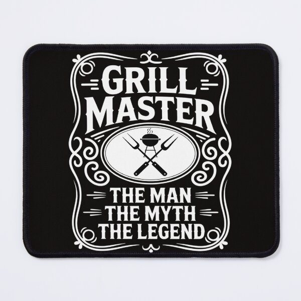 Item preview, Grill Master The Man The Myth Legend BBQ Smoker Gift designed and sold by silladive.