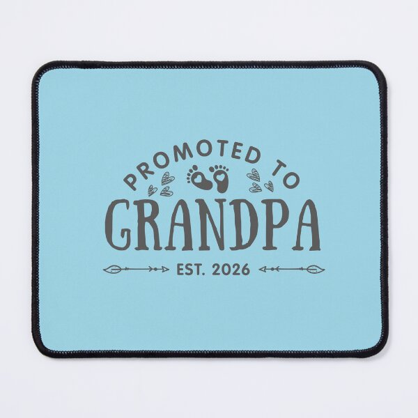 Item preview, Promoted to Grandpa EST 2026 - Funny Gift for New Grandpa in 2026 designed and sold by patternjp.