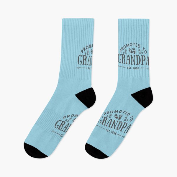 Item preview, Promoted to Grandpa EST 2026 - Funny Gift for New Grandpa in 2026 designed and sold by patternjp.