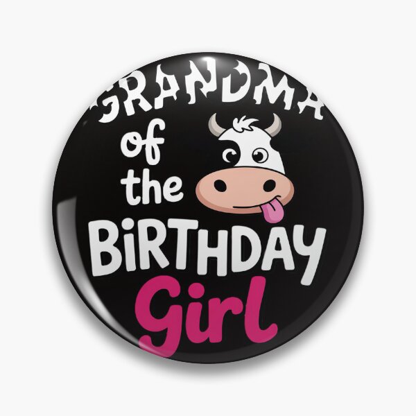 Item preview, Grandma Of The Birthday Girl Farm Cow 1St Birthday Girl designed and sold by silladive.