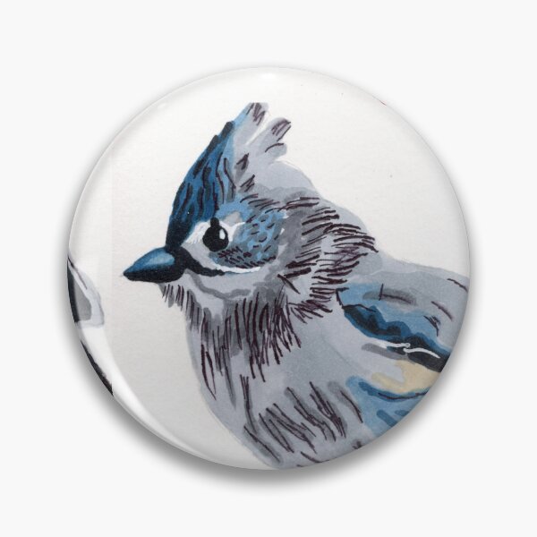 Item preview, Cute blue titmouse bird designed and sold by Watershadow.