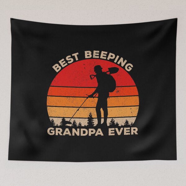 Item preview, Best Beeping Grandpa Ever - Metal Detectorist Grandpa designed and sold by kalyaidriza.