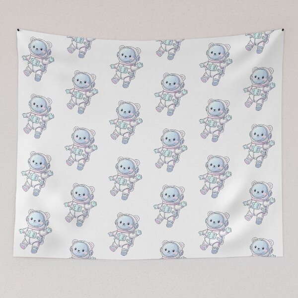 Item preview, Cute Kawaii Polar Bear Astronaut: Adorable Space Character designed and sold by RudArtAI.