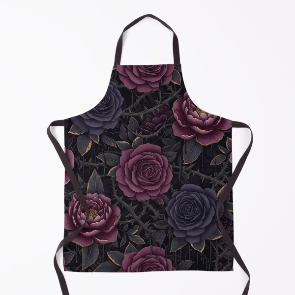 Item preview, Dark Gothic Rose Pattern designed and sold by Kaleidoscope Print.