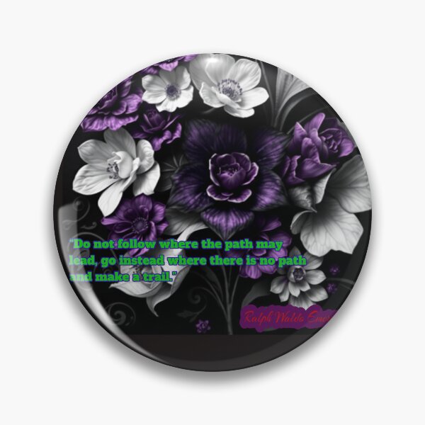Item preview, "Quote in Night Flowers" designed and sold by kalashisha.