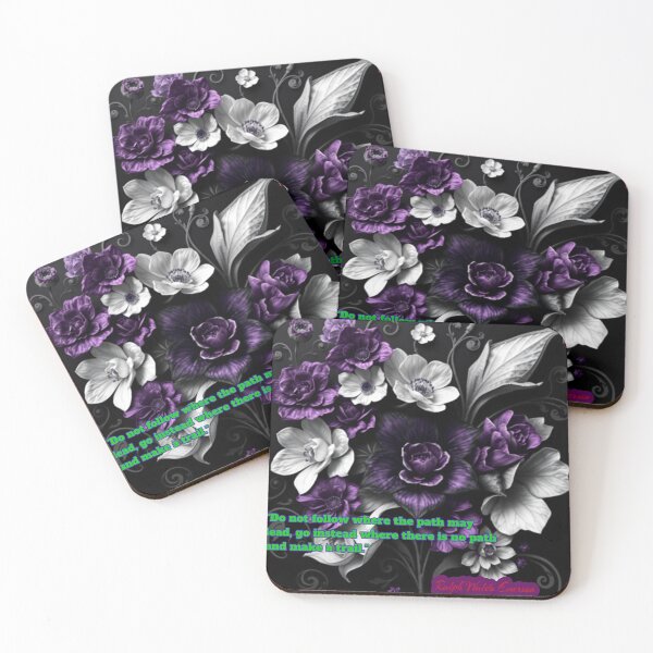Item preview, "Quote in Night Flowers" designed and sold by kalashisha.