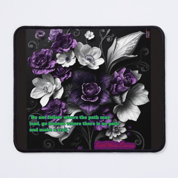 Item preview, "Quote in Night Flowers" designed and sold by kalashisha.