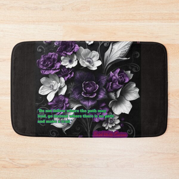 Item preview, "Quote in Night Flowers" designed and sold by kalashisha.