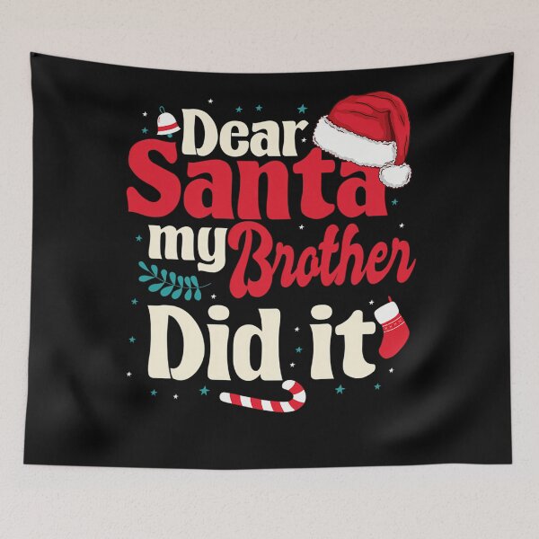 Item preview, Christmas Funny Did Santa Brother Dear My Vintage Holiday It Retro designed and sold by MediarMedic.