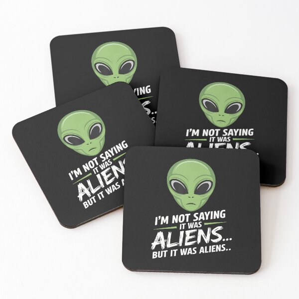 Item preview, Funny Alien I'M Not Saying It Was Aliens Ufo Men Women Kids designed and sold by PatriciaKelsey.