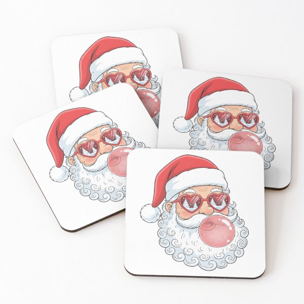 Item preview, Cool Santa Claus Bubble Gum Sunglasses Modern Christmas designed and sold by chattsuede.