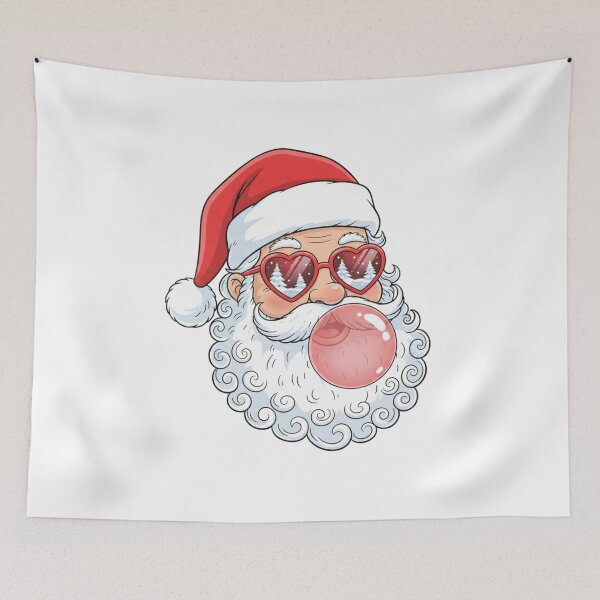 Item preview, Cool Santa Claus Bubble Gum Sunglasses Modern Christmas designed and sold by chattsuede.