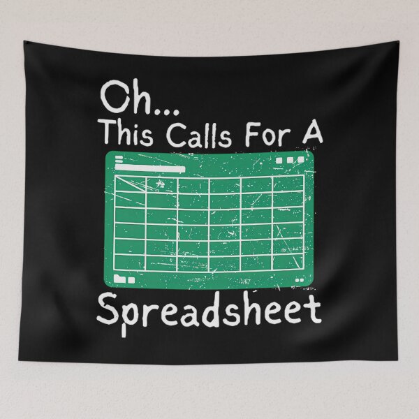 Item preview, Classic Christmas This For Holiday Spreadsheet Fashion Oh Calls Nerd Funny designed and sold by JasonCorvar.