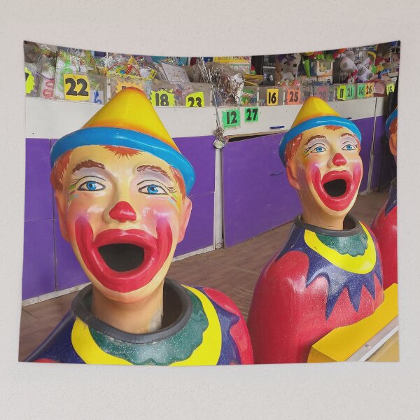 Item preview, The Clown Game at the Summer Fair - Bendigo, Victoria, Australia designed and sold by Steven Jodoin.