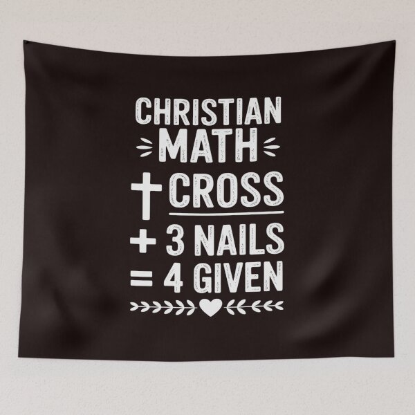 Item preview, Christian Math God Worshiper Christ Follower Religion designed and sold by hettingerchaim.