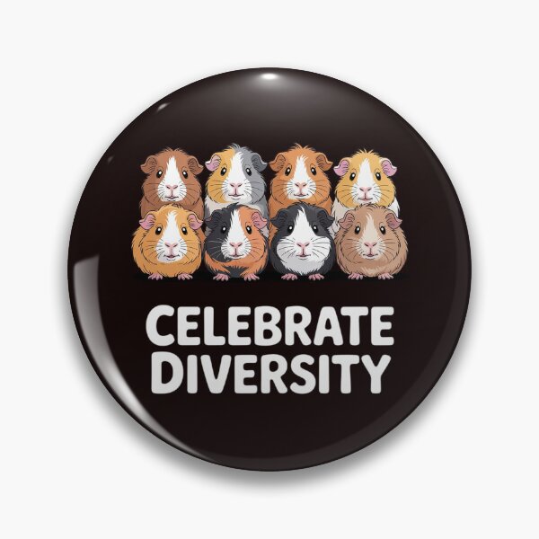 Item preview, Celebrate Diversity Guinea Pig designed and sold by hettingerchaim.