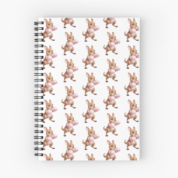 Item preview, Cute Cartoon Kangaroo Boxer: Athletic Animal Character in Pink Gloves designed and sold by RudArtAI.