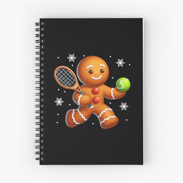 Item preview, Gingerbread Playing Tennis Christmas Cookie Player Team designed and sold by MonicaSophie.