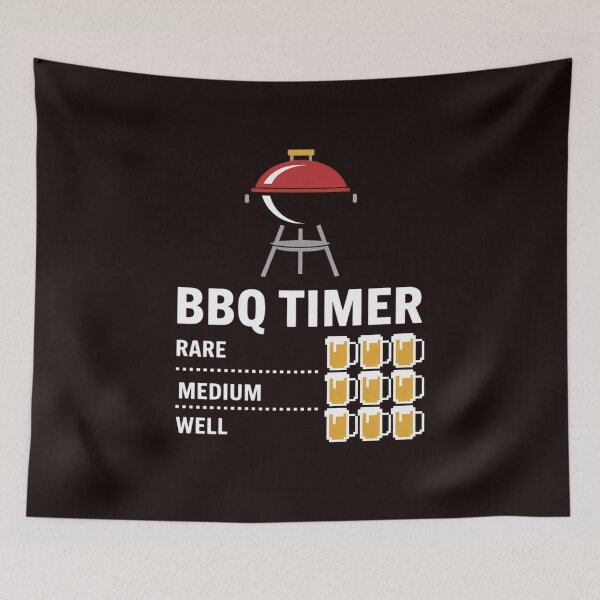Item preview, BBQ Timer Barbecue  Grill Grilling Gift designed and sold by hettingerchaim.