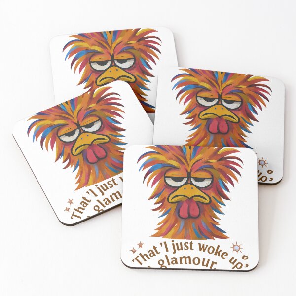 Item preview,  Bed-Head Chicken  designed and sold by The Daily Sketchbook .