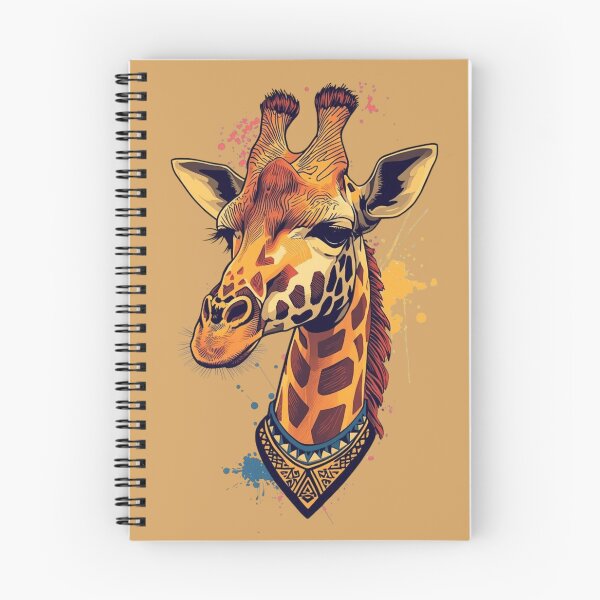 Item preview, Towering Perception Giraffe — Ancestral Art  Symbolic Streetwear Tee designed and sold by SavannaStrikes.