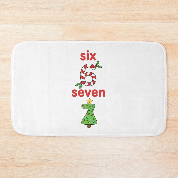 Item preview, Six Seven Meme Funny Festive Christmas Numbers designed and sold by chattsuede.