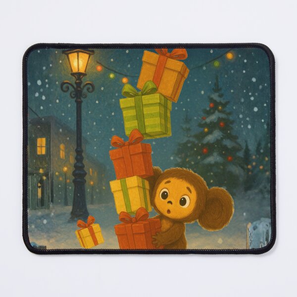 Item preview, Cheburashka and the Wobbling Gift Tower designed and sold by Russian101.