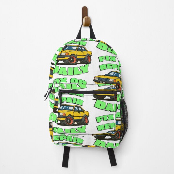 Item preview, Ford XD Fix Or Repair Daily Yellow Blaze Cartoon Art designed and sold by Michael van der Hoorn.